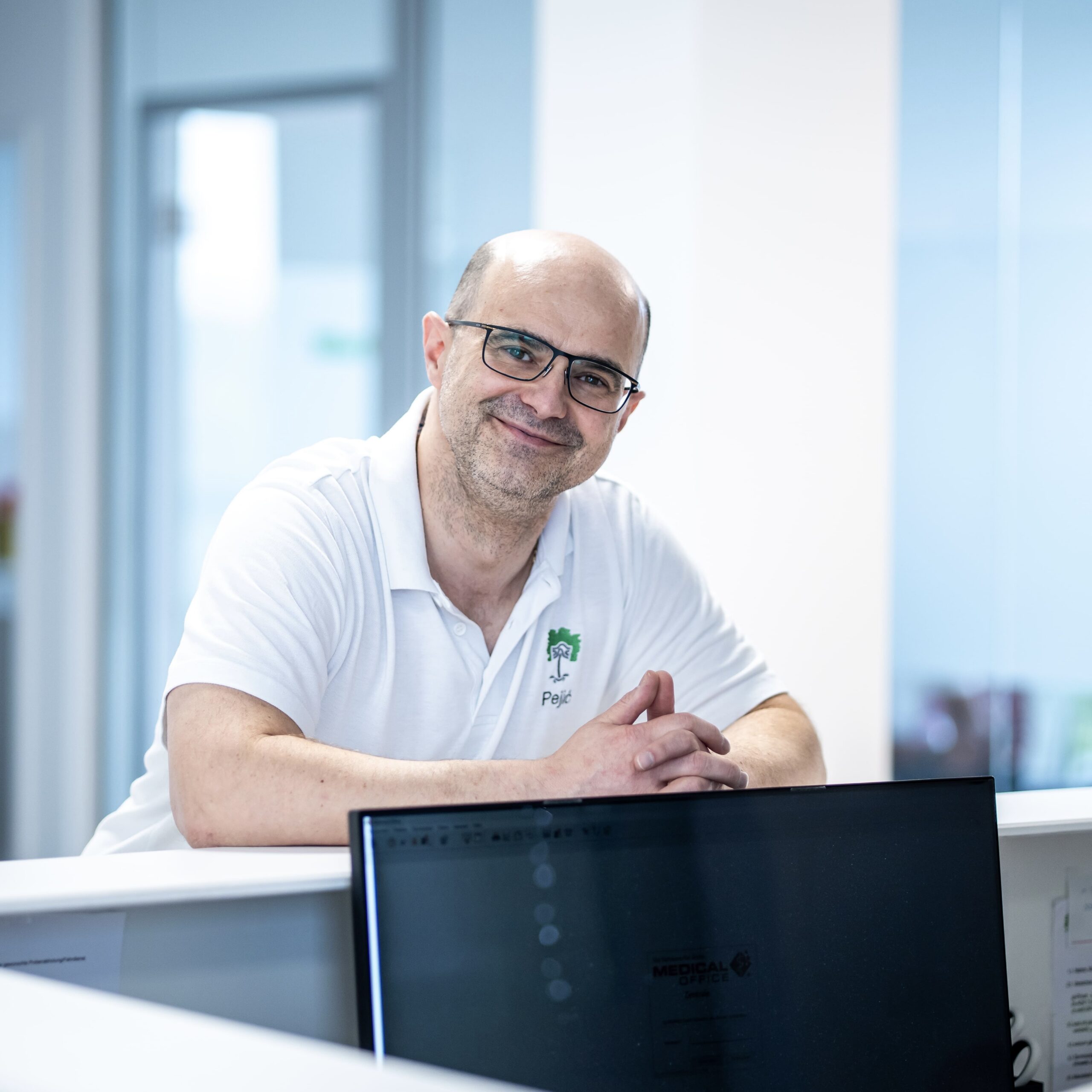 Empfang der Praxis Orthopred – Orthopädie in Wiesloch